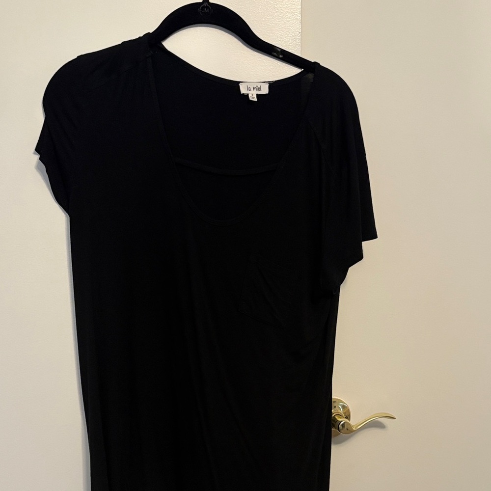 Leith Classic Black Short Sleeve Tee